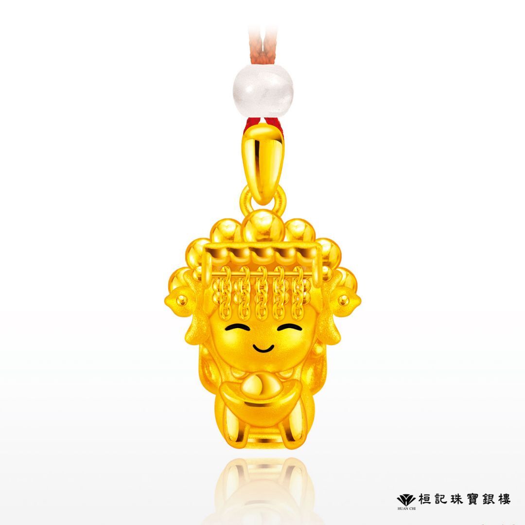 白沙屯媽祖 元寶媽祖 黃金墜子