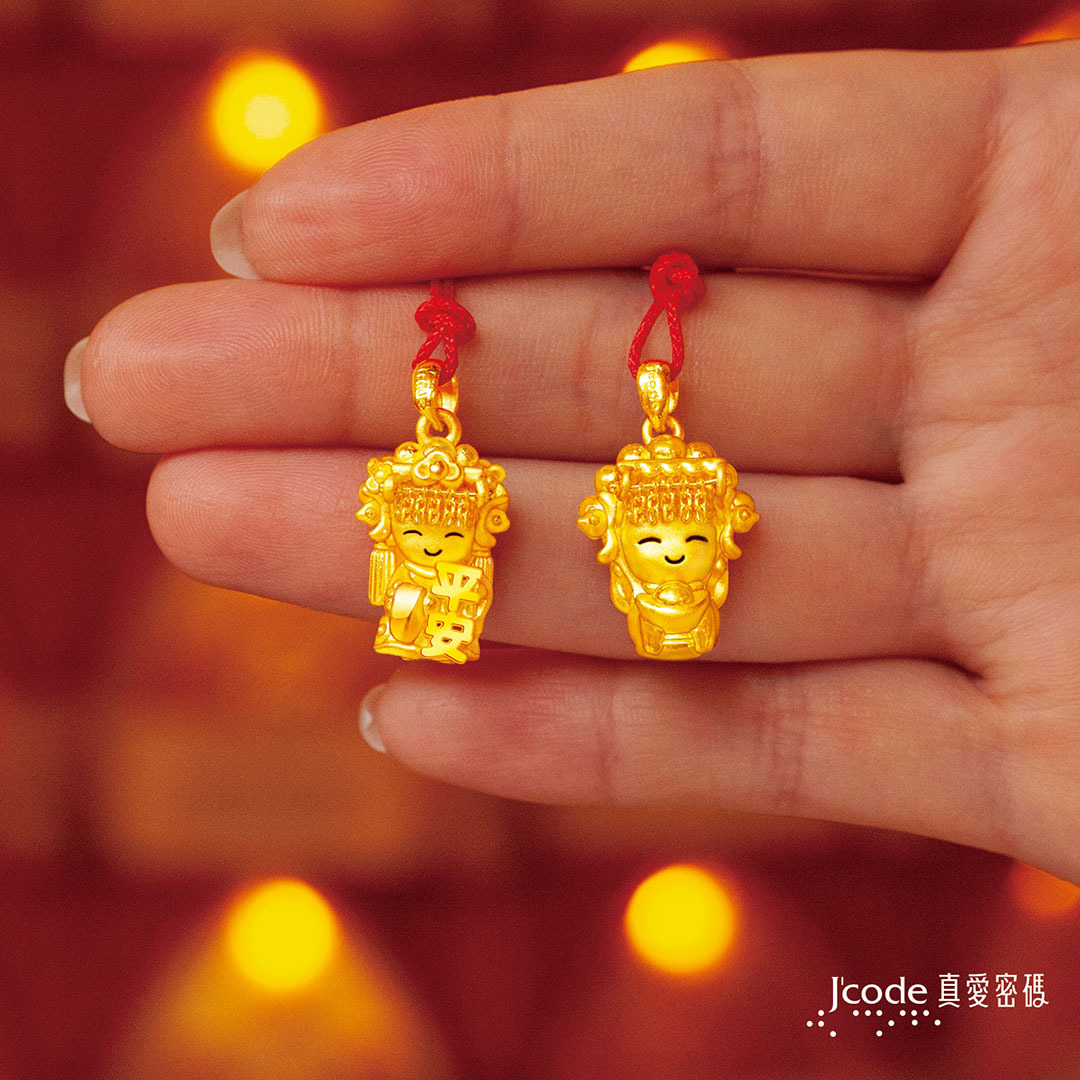 白沙屯媽祖 元寶媽祖 黃金墜子