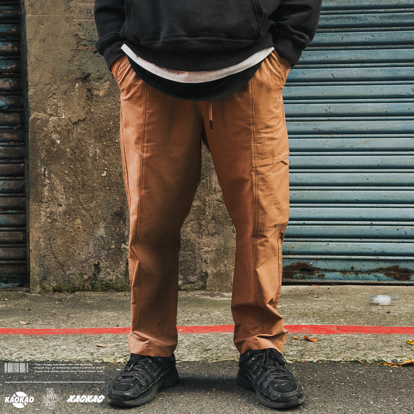 NIKE JORDAN 刺繡LOGO 抽繩 運動長褲 長褲【FN4540-223】