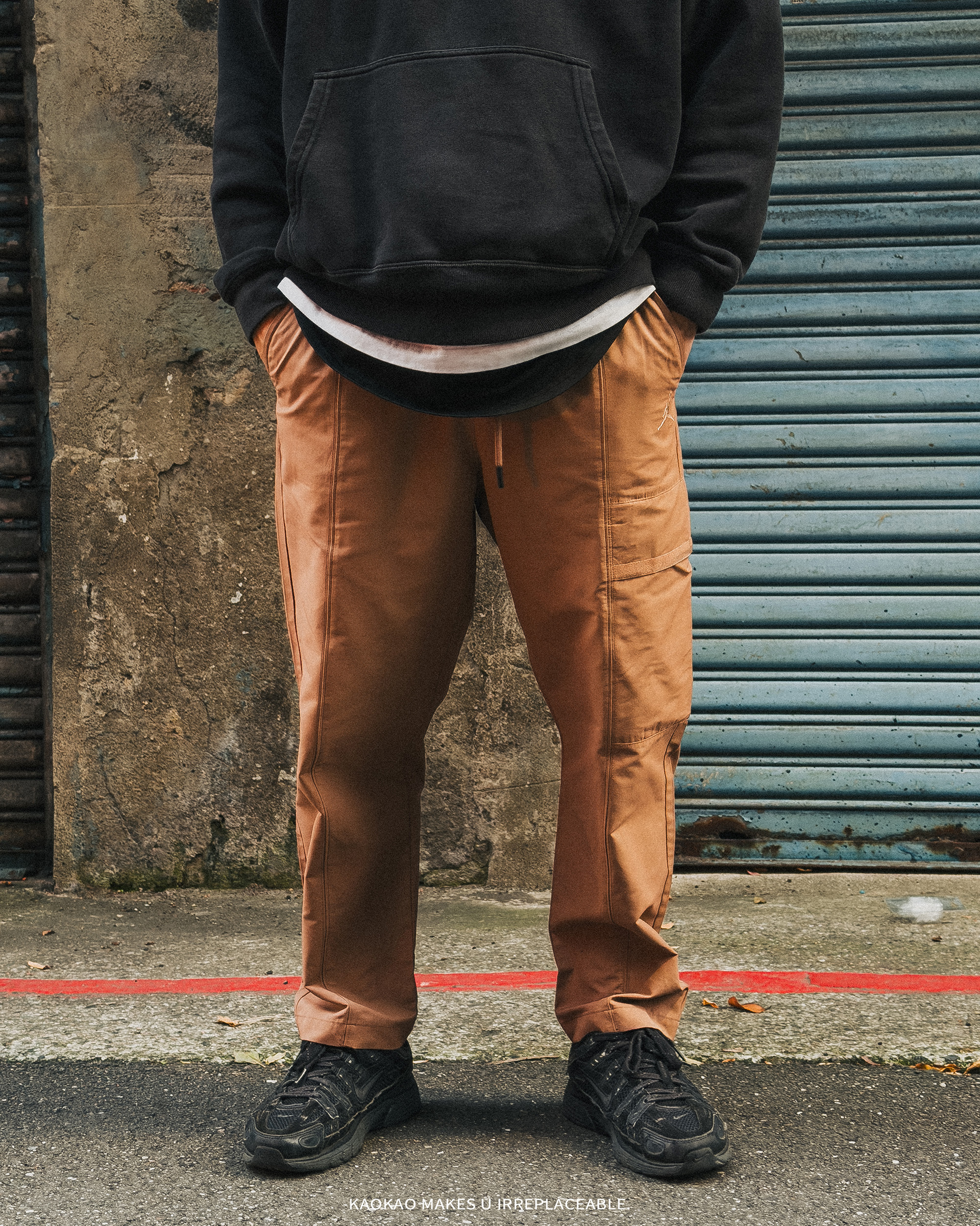 NIKE JORDAN 刺繡LOGO 抽繩 運動長褲 長褲【FN4540-223】