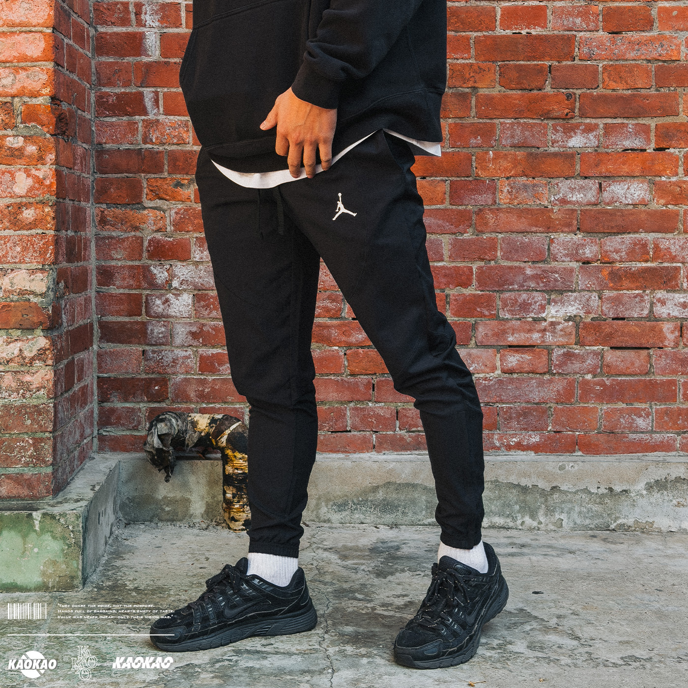 Jordan Sport Dri-FIT 拉鍊 縮口 排汗 長褲 薄款 長褲【DH9074-011】