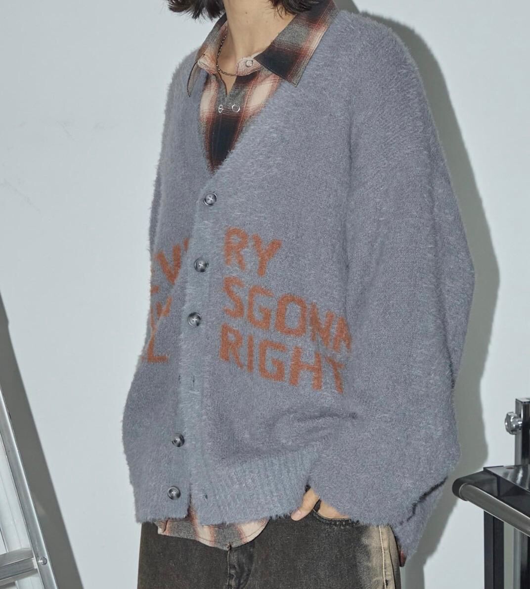 【預購】JN121652 Anchor Smith 字母針織外套