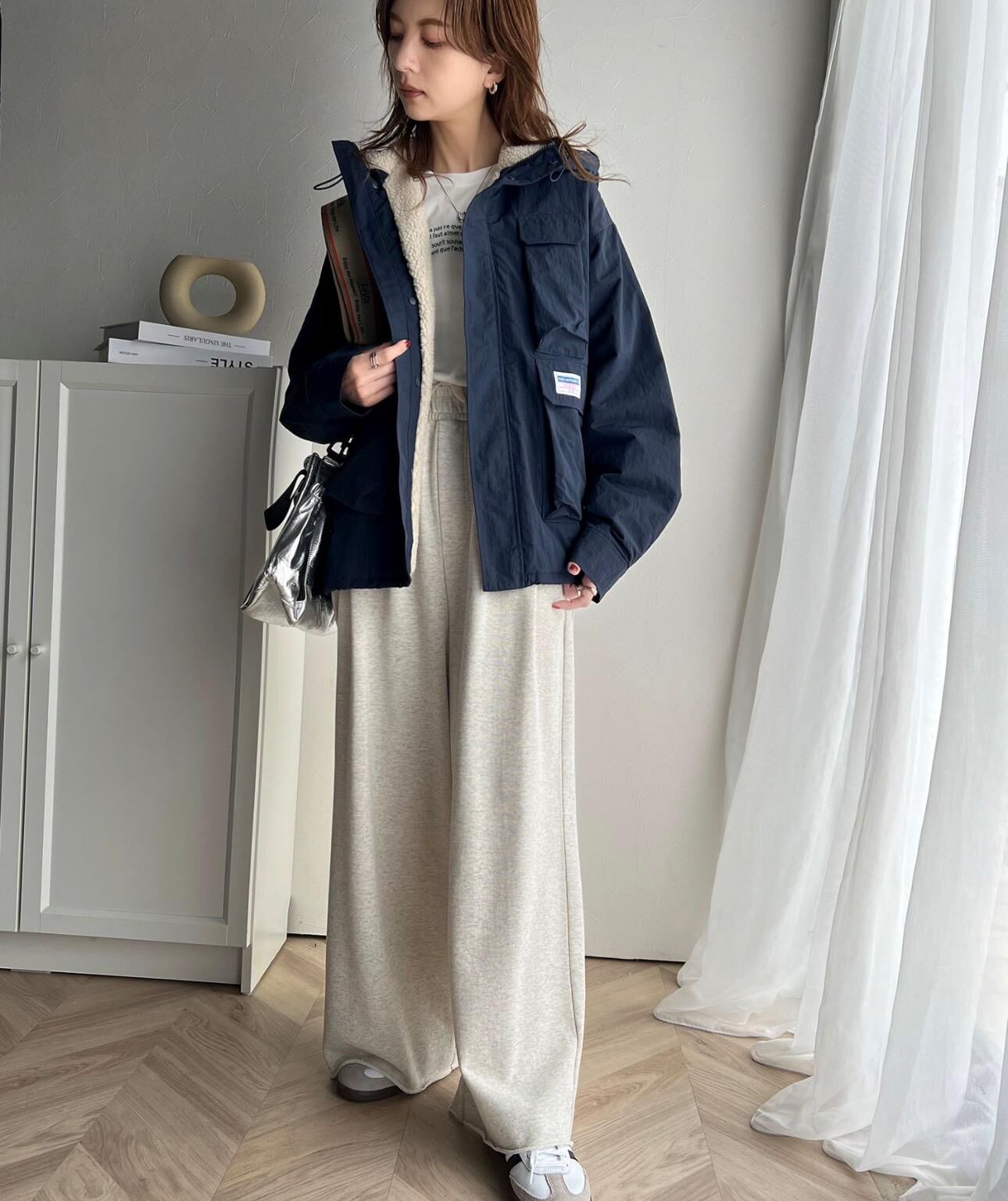 【預購】JN121654 JaVa 復古設計登山外套