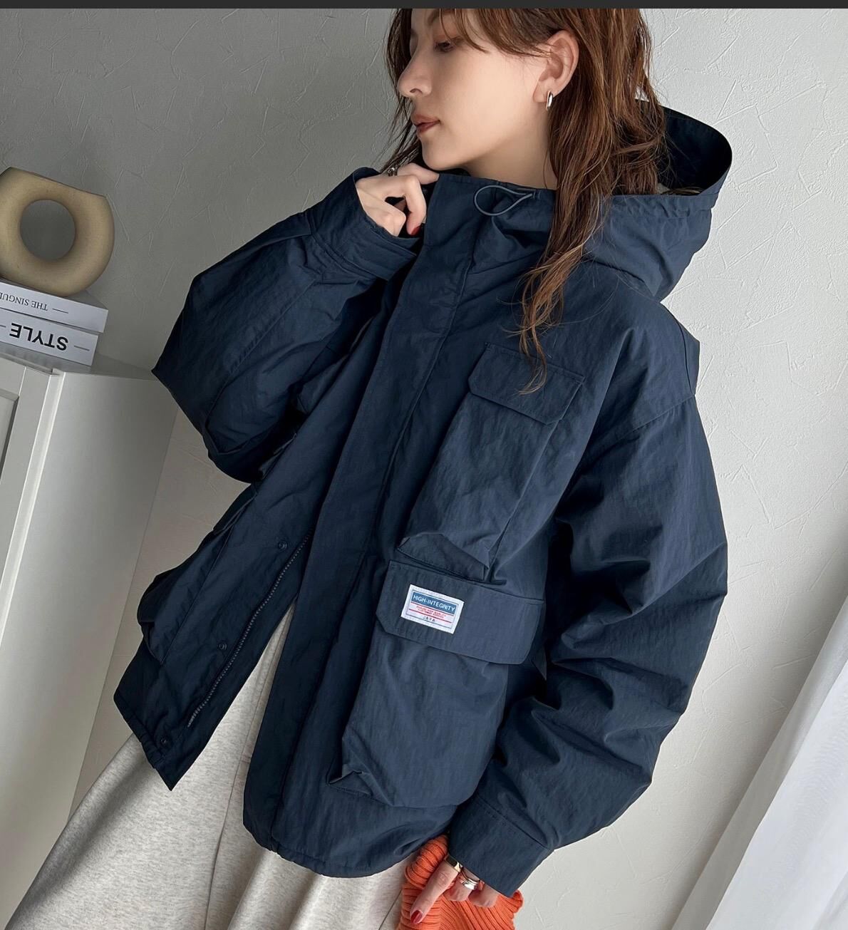 【預購】JN121654 JaVa 復古設計登山外套