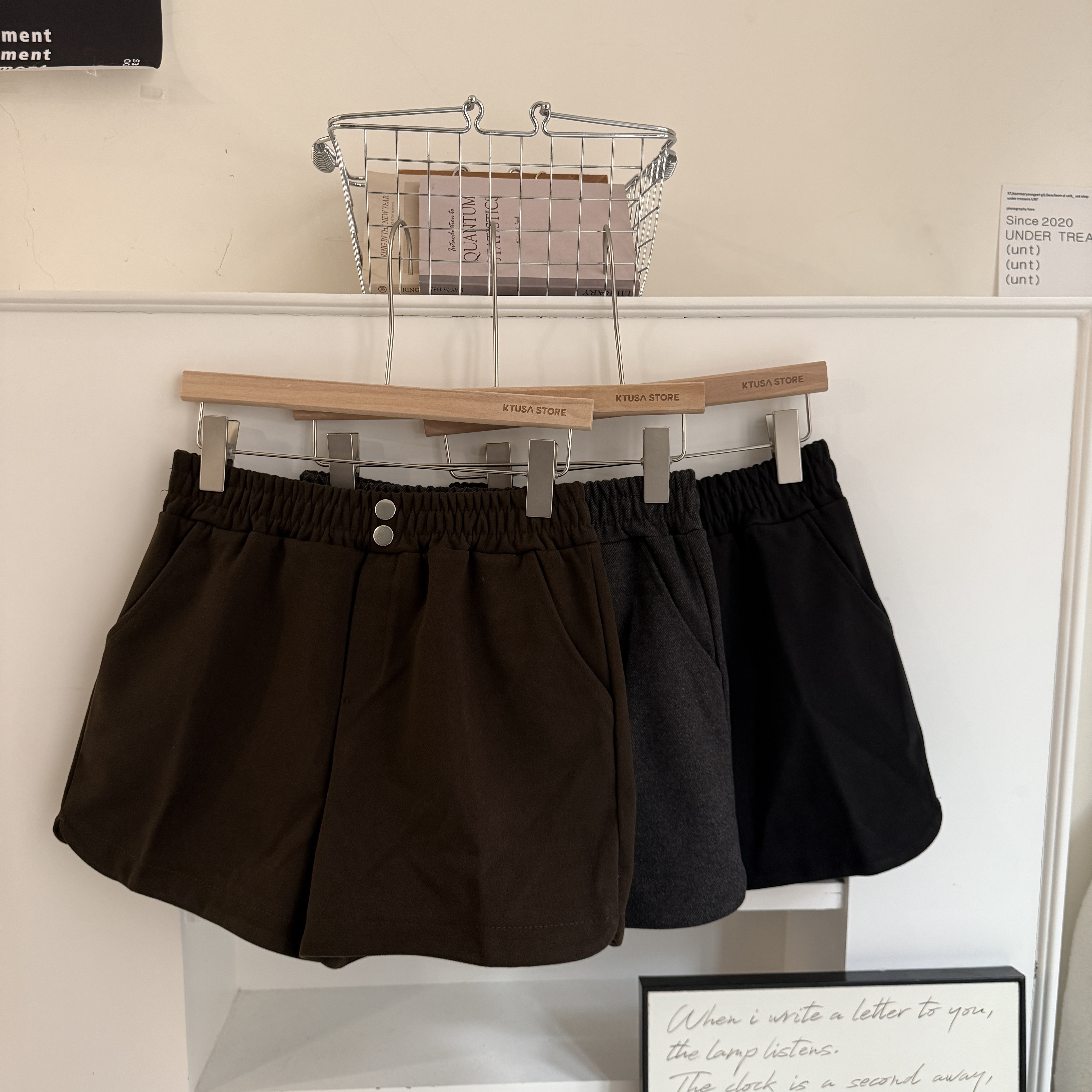 磨毛西裝短褲 812、807