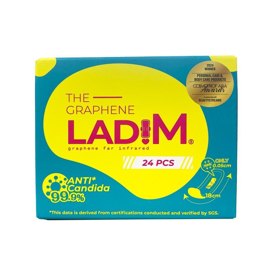韓國LadiM遠紅外線石墨烯抑菌衛生棉(關鍵字:A/B/C)