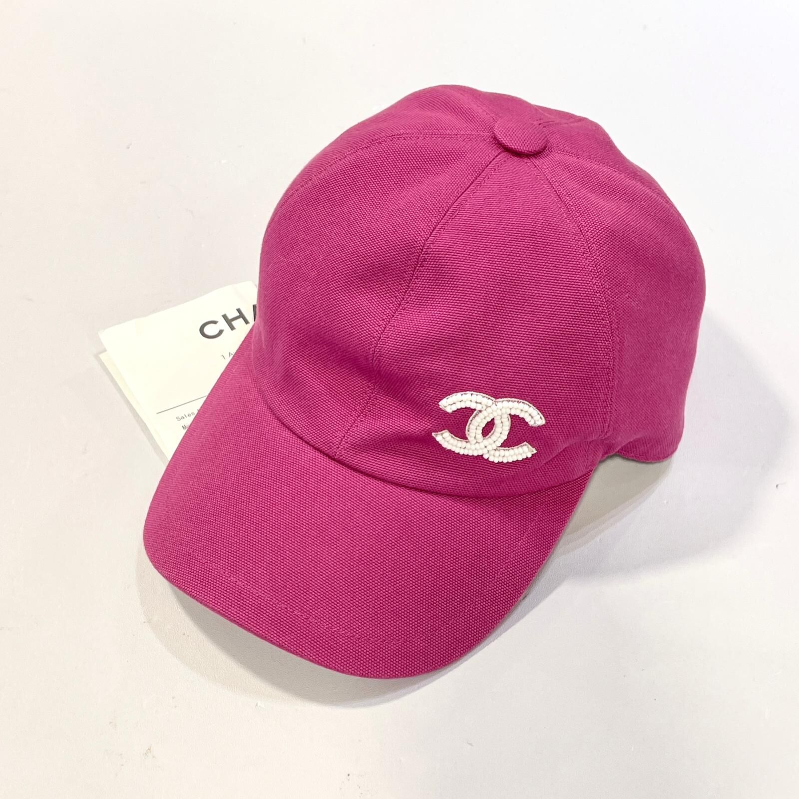全新CHANEL Pink Cap 粉色鴨舌帽 AA8955 #香榭站正品