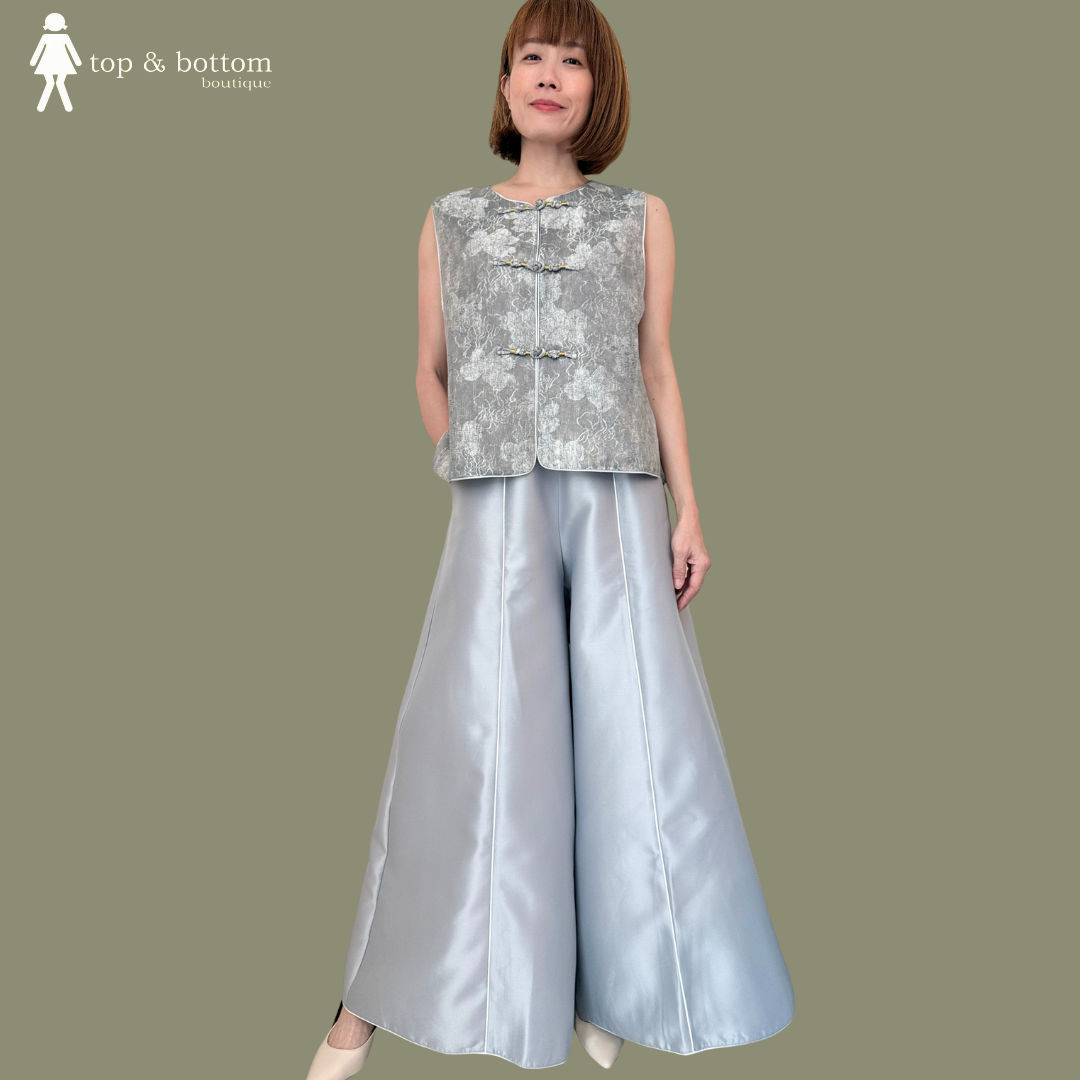 BROCADE ORIENTAL VEST