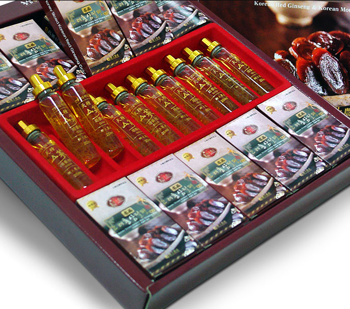 【直播】LL121642 紅參野山參水套裝 (山參培養根飲*10+紅參切片*10)