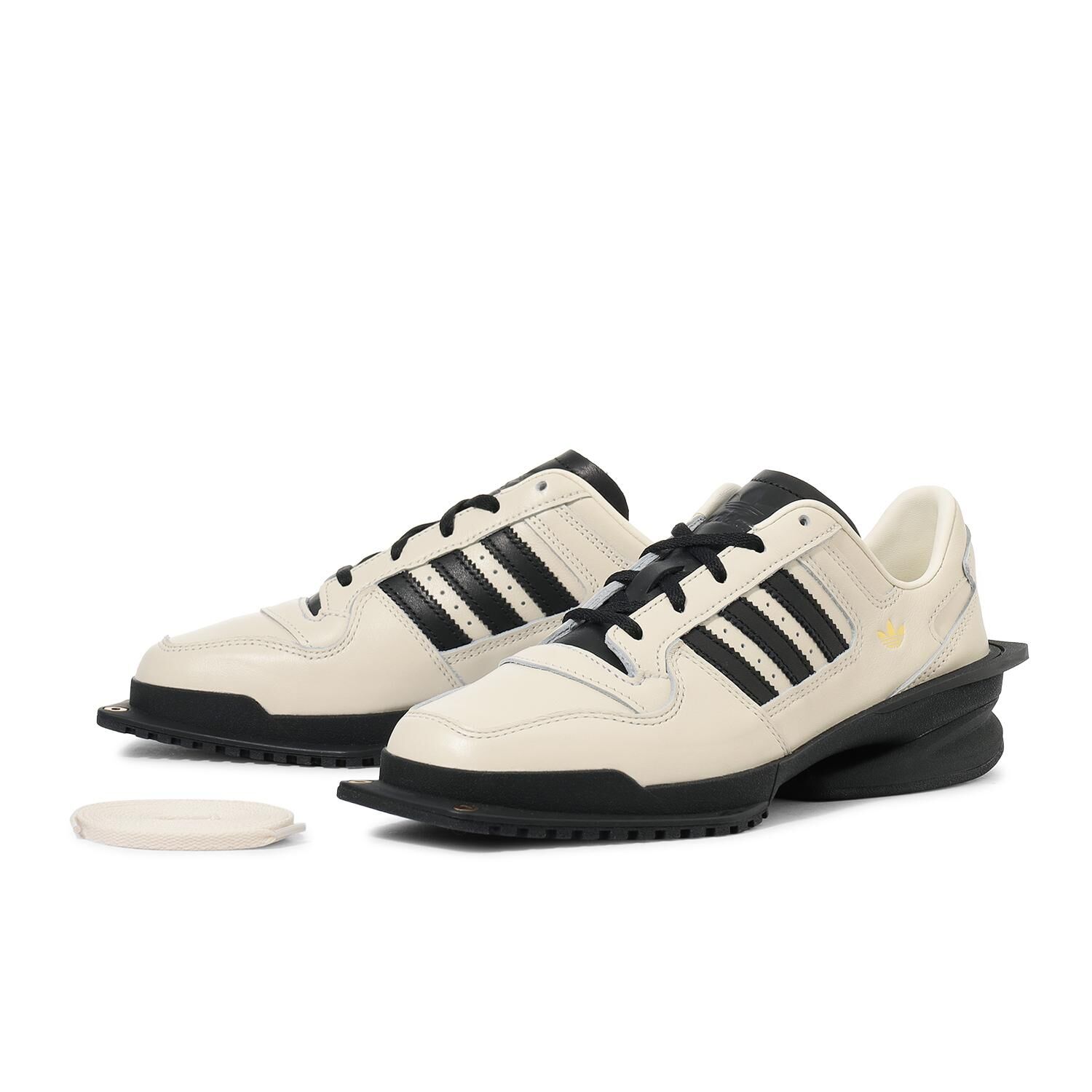 Adidas Originals Forum SQ 日本新款 白奶油 方頭 高鞋根 增高 厚底 復古鞋 JR9744