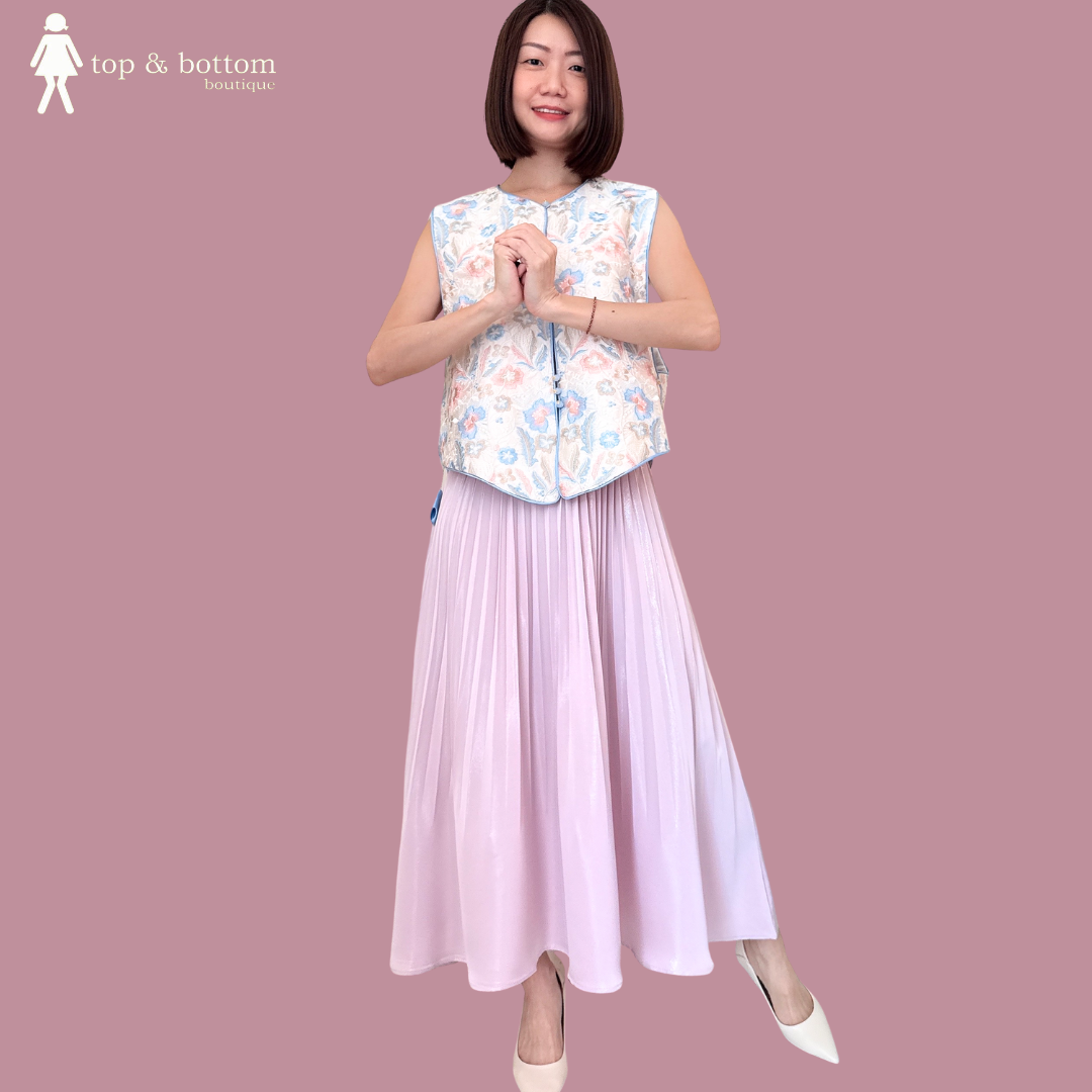 EMBROIDERED FLORAL VEST