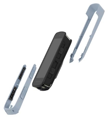 SRAM HAMMERHEAD Karoo 自行車錶彩殼 BC-KA-SHL-A1 高地系列顏色:霧藍色 00.3018.409.001