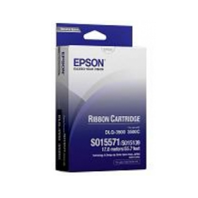 EPSON S015139 BLACK 黑色  熱轉印碳帶     DLQ-3500/3000/3000+ 113052023