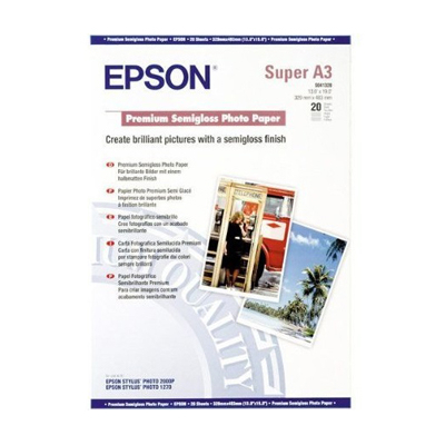EPSON S041328 頂級半光面相紙 A3+ (20 Sheets) 126052048