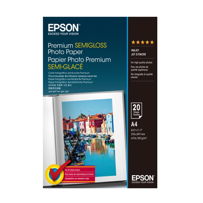 EPSON S041332 頂級半光面相紙 A4 (20 Sheets) 126052050