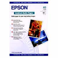 EPSON S041340 ARCHIVAL MATTE PAPER A3+ (50 Sheets) 126052054