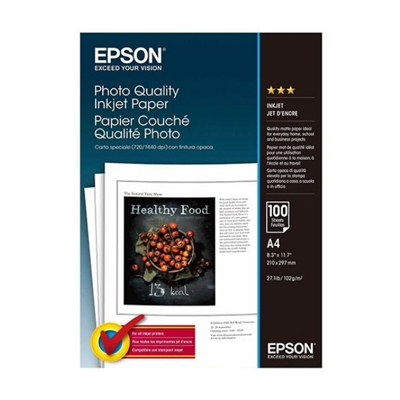 EPSON C13S041061 PHOTO QUALITY 墨盒JET PAPER A4 100 SHEETS 126052130