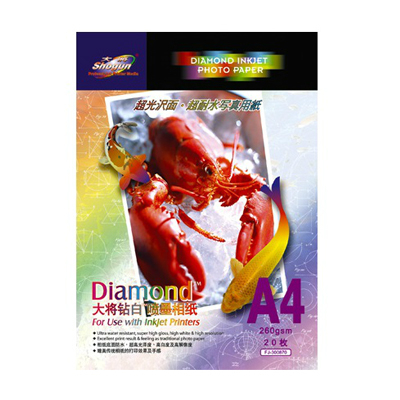 SHOGUN 301464 A3 DIAMOND INKJET PHOTO PAPER 126165021