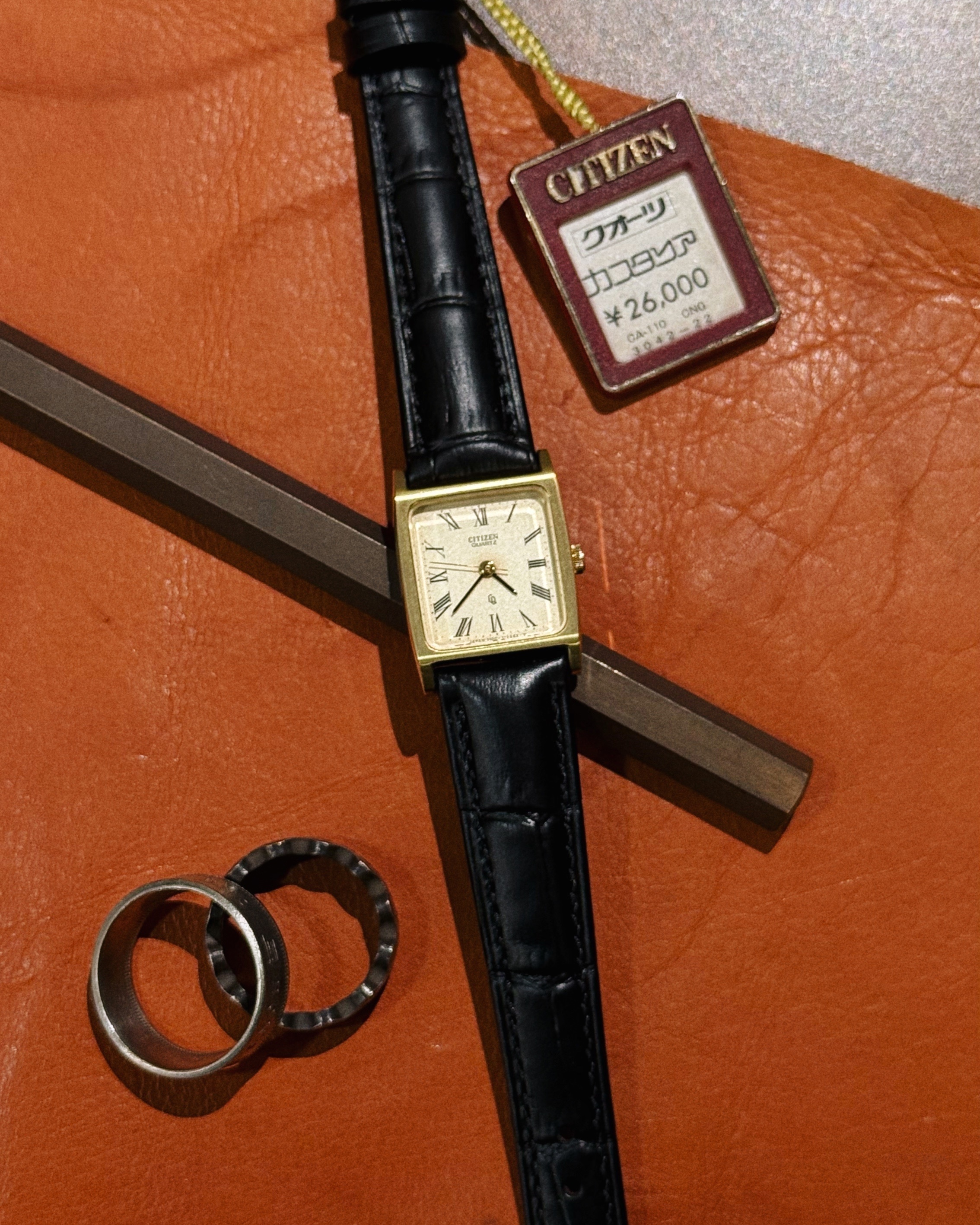 CITIZEN 80年代 已停產 絕版 復古錶 C0432