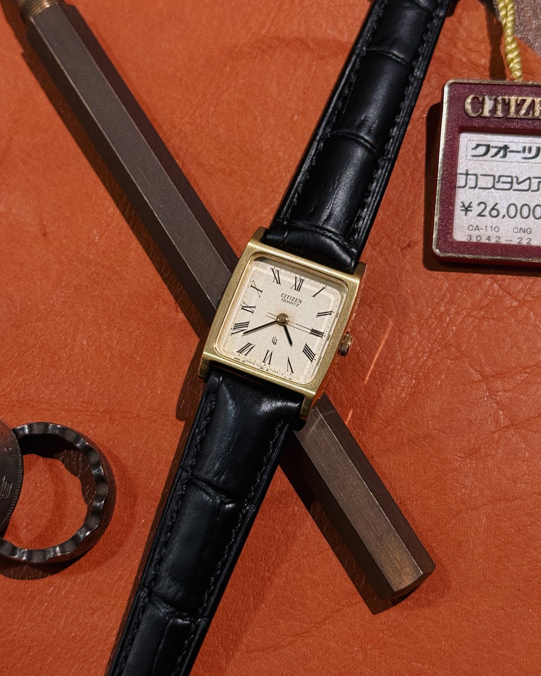 CITIZEN 80年代 已停產 絕版 復古錶 C0432