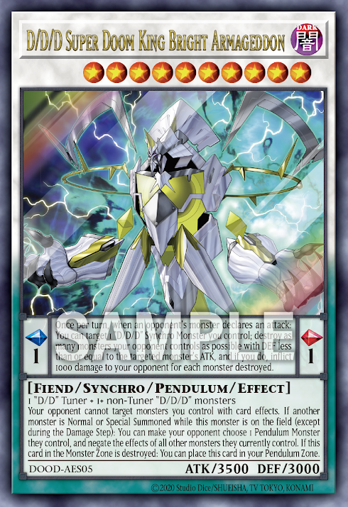 DOOD-AES05 (UR)D/D/D Super Doom King Bright Armageddon(DDD超死偉王 白色地獄終末)