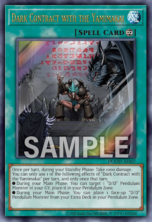 DOOD-AES07 (UR)Dark Contract with the Yamimakai(暗魔界的契約書)