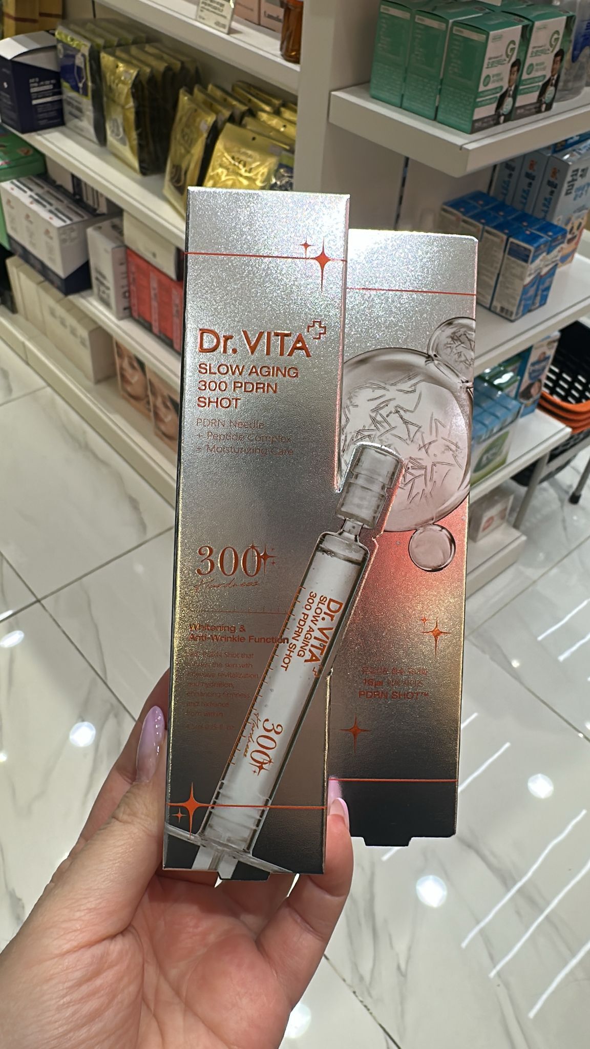 【直播】Dr.Vita LL1216991 PDRN 微針精華 300針 (1套5支)