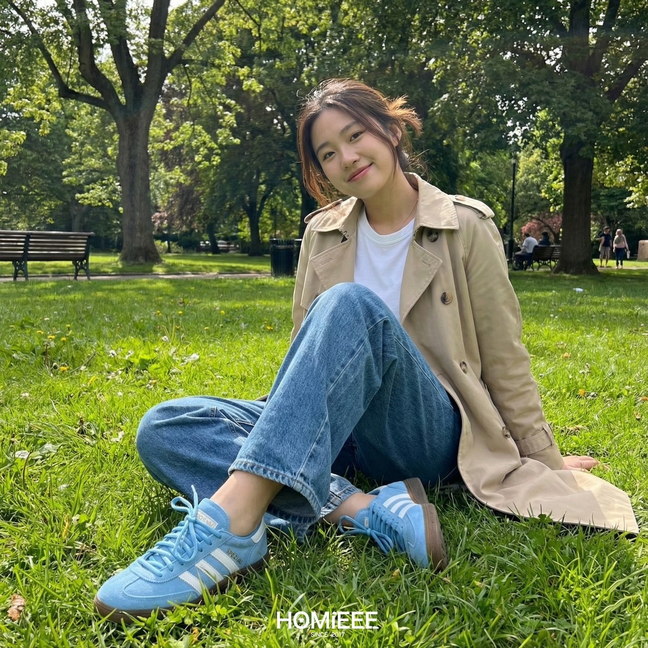 Adidas Handball Spezial 德訓鞋 休閒鞋 麂皮 淺藍 女鞋 [BD7632]