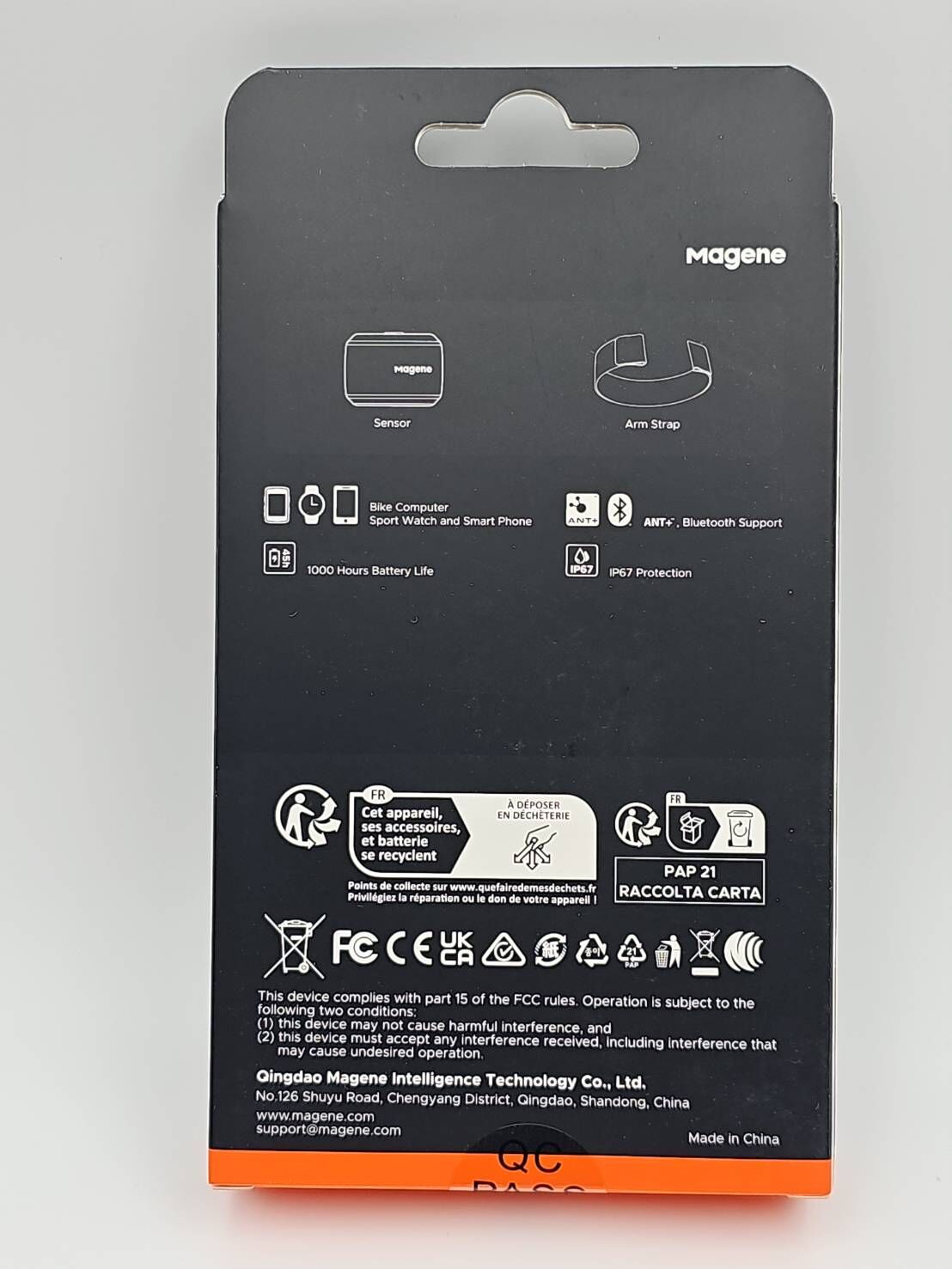 Magenea 邁金 H803 雙模心率臂帶 手臂式心跳錶帶 腕式心率帶 手臂心跳錶帶