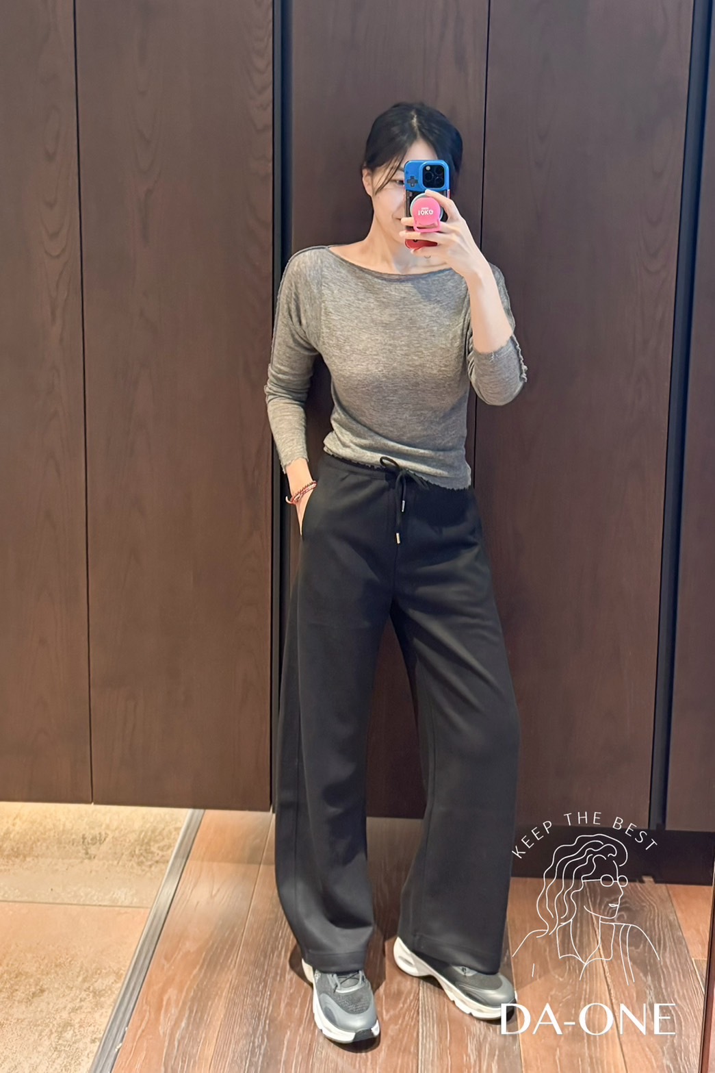 DA-ONE自訂款 6571 秋冬款舒適大寬褲