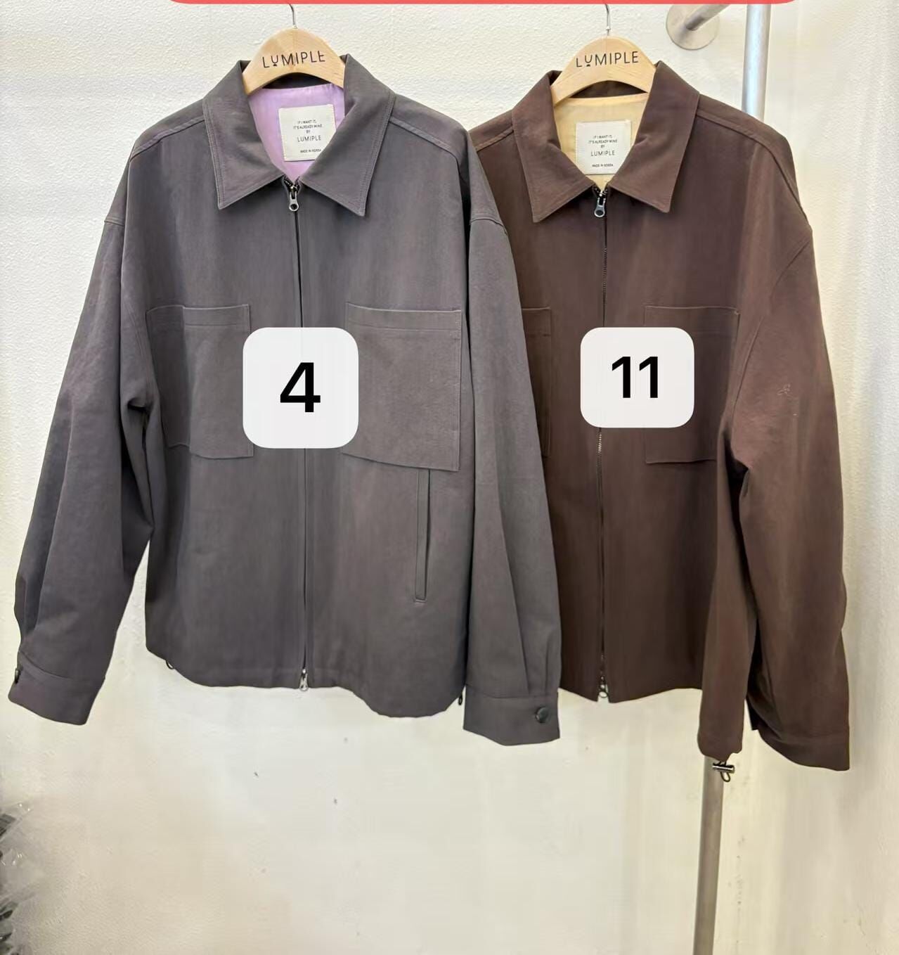 LP5354 中性休閒工裝襯衫外套 *優惠碼不適用*