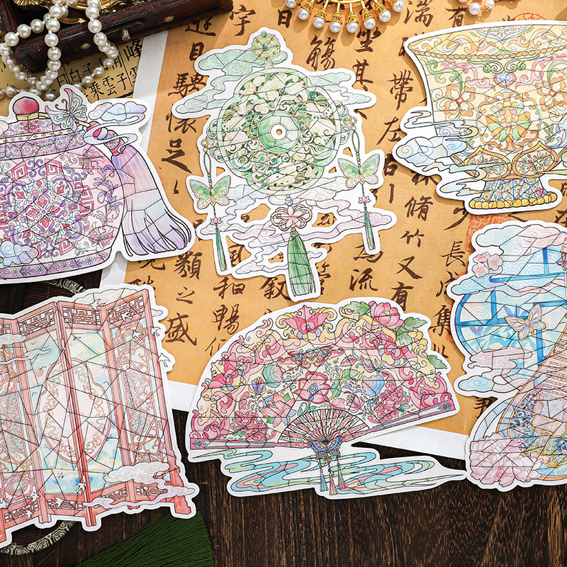 Paper Trace Puzzle · Scene Stickers
