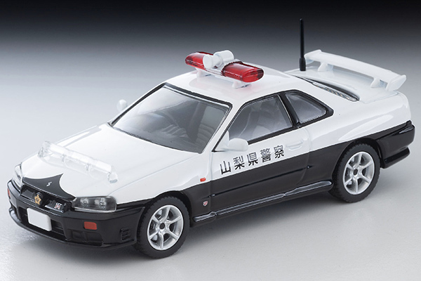 PO-$150 * TOMYTEC * 1:64 LV-N366a NISSAN SKYLINE 25GT-T POLICE CAR