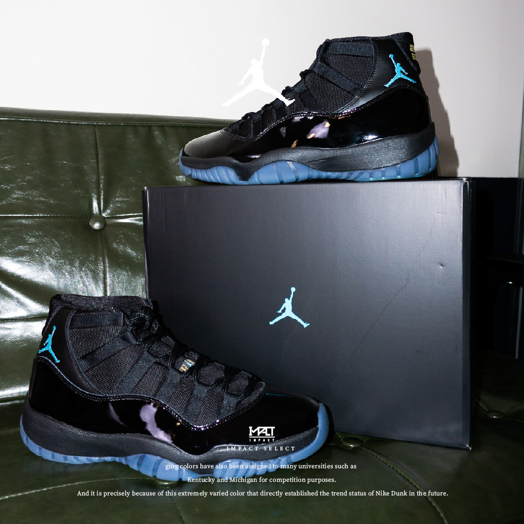 Air Jordan 11 "Gamma" 喬丹11代 伽瑪藍 黑 藍 大魔王 CT8012-047