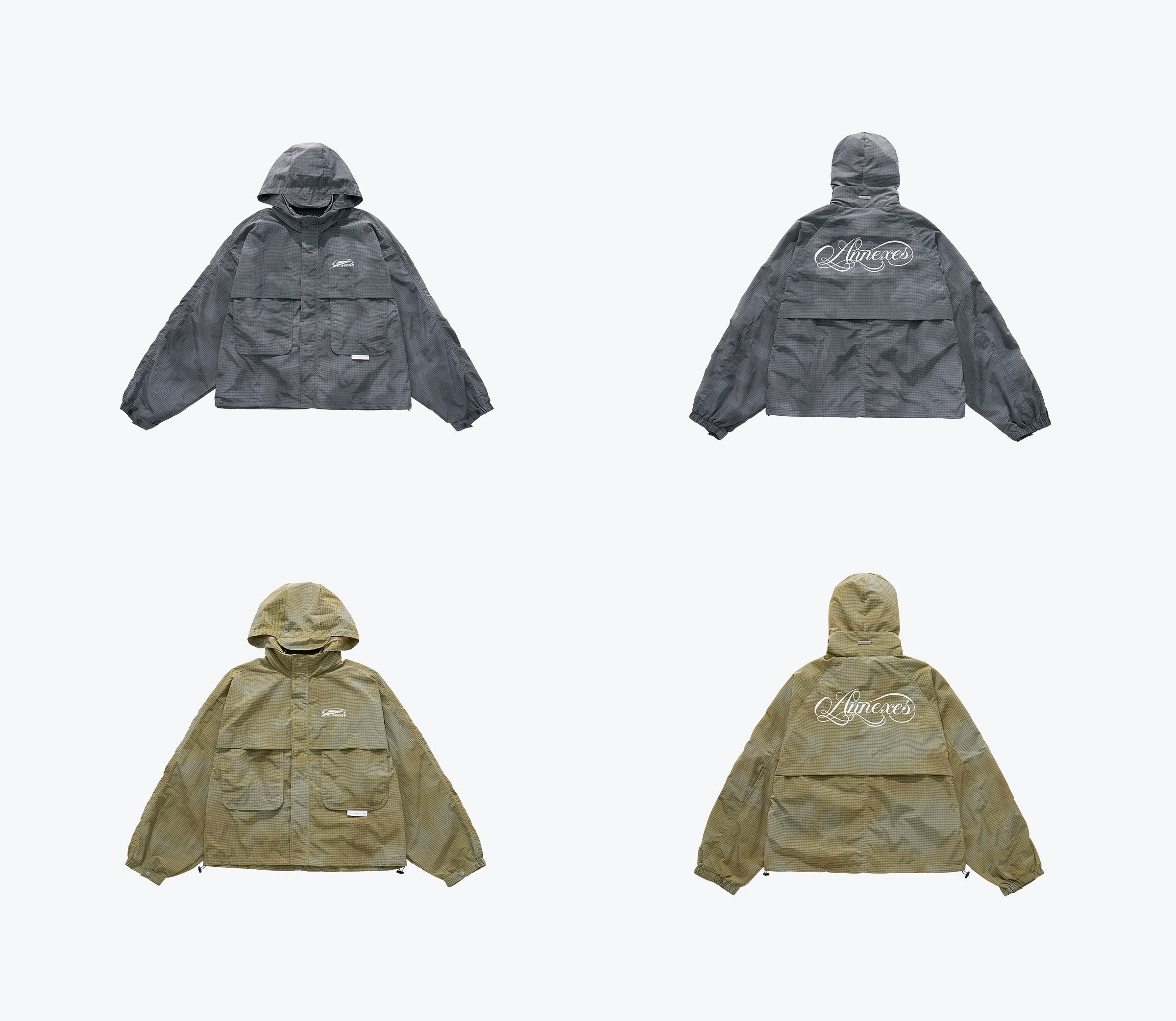 SENSE Wave Dye Trench Jacket