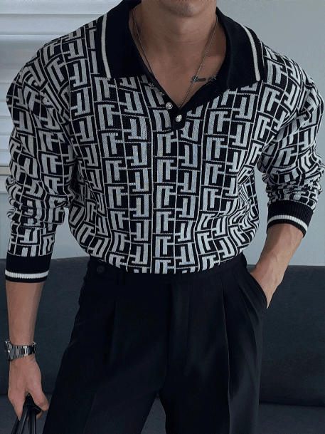 Bali 肌肉領子針織衫