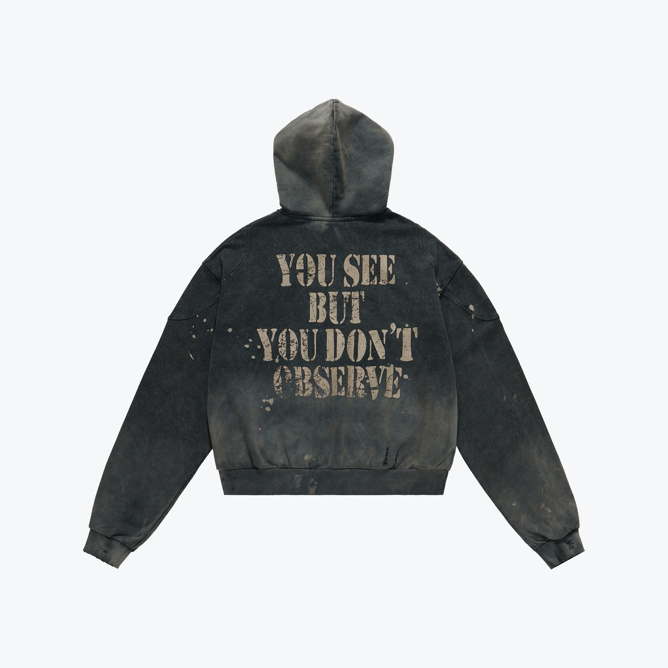 SENSE Sulfur Dye Wash Zip Jacket