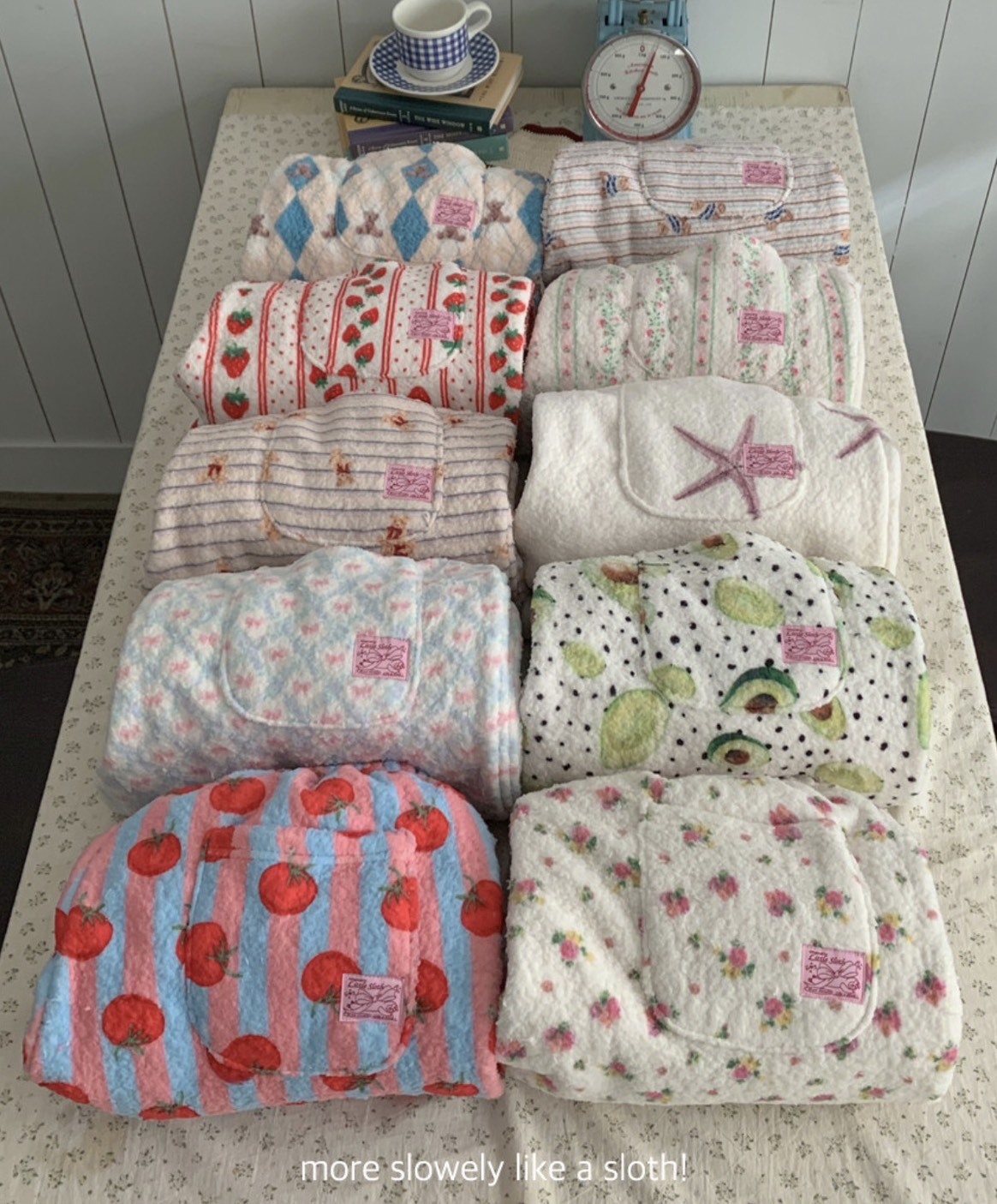 made ins風睡褲 韓國小眾品牌 秋冬睡褲 小熊睡褲