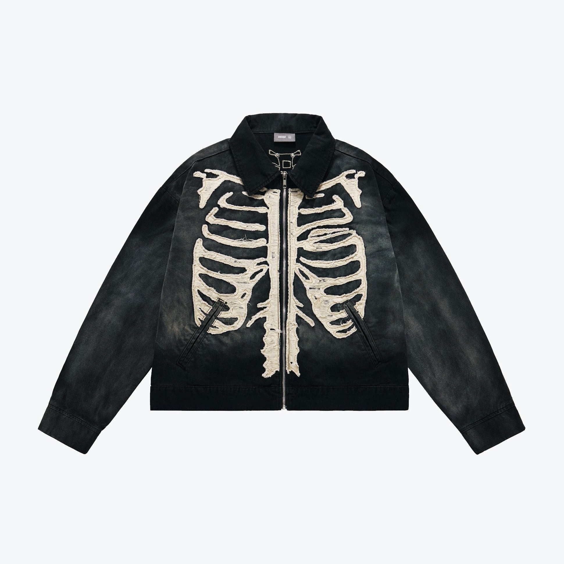 SENSE Bone Patch Sulfur Dye Jacket