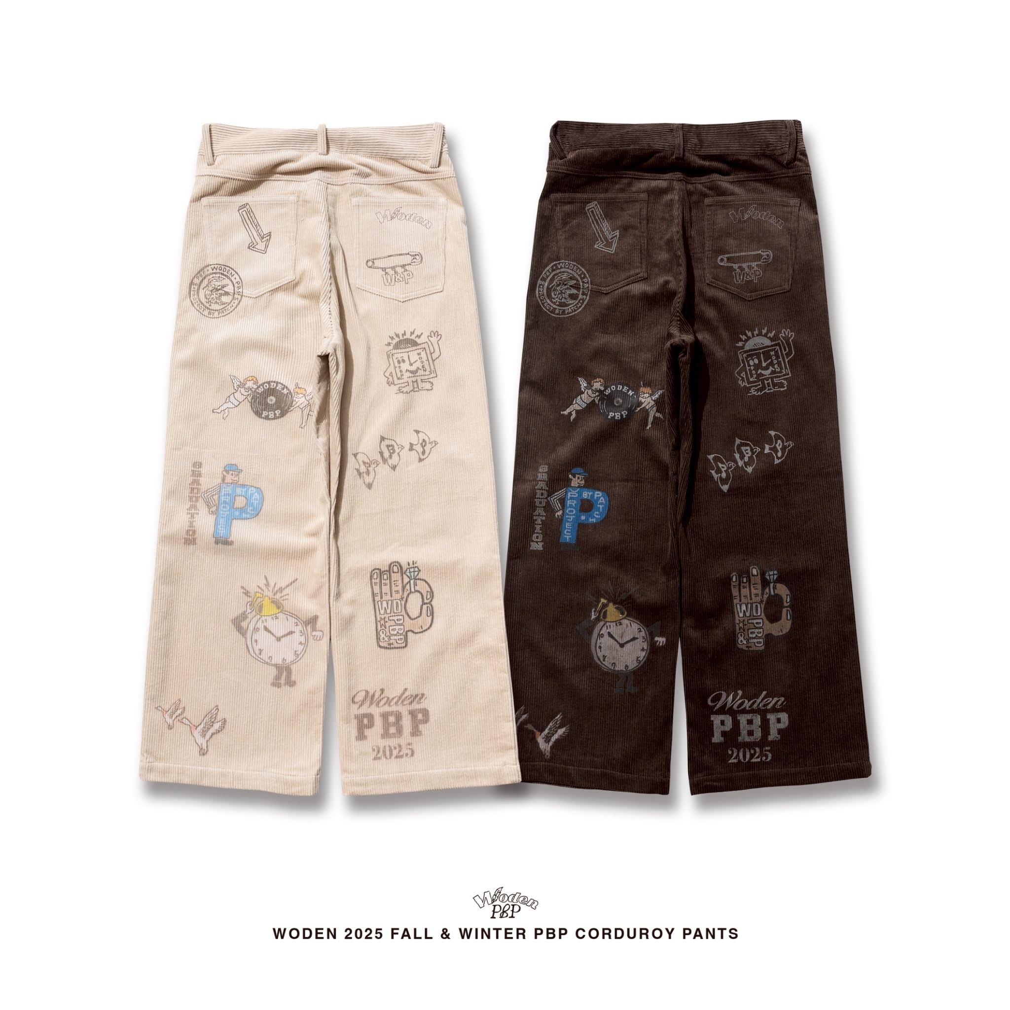 WODEN® X P.B.P® 026 Senior cords Corduroy  Pants