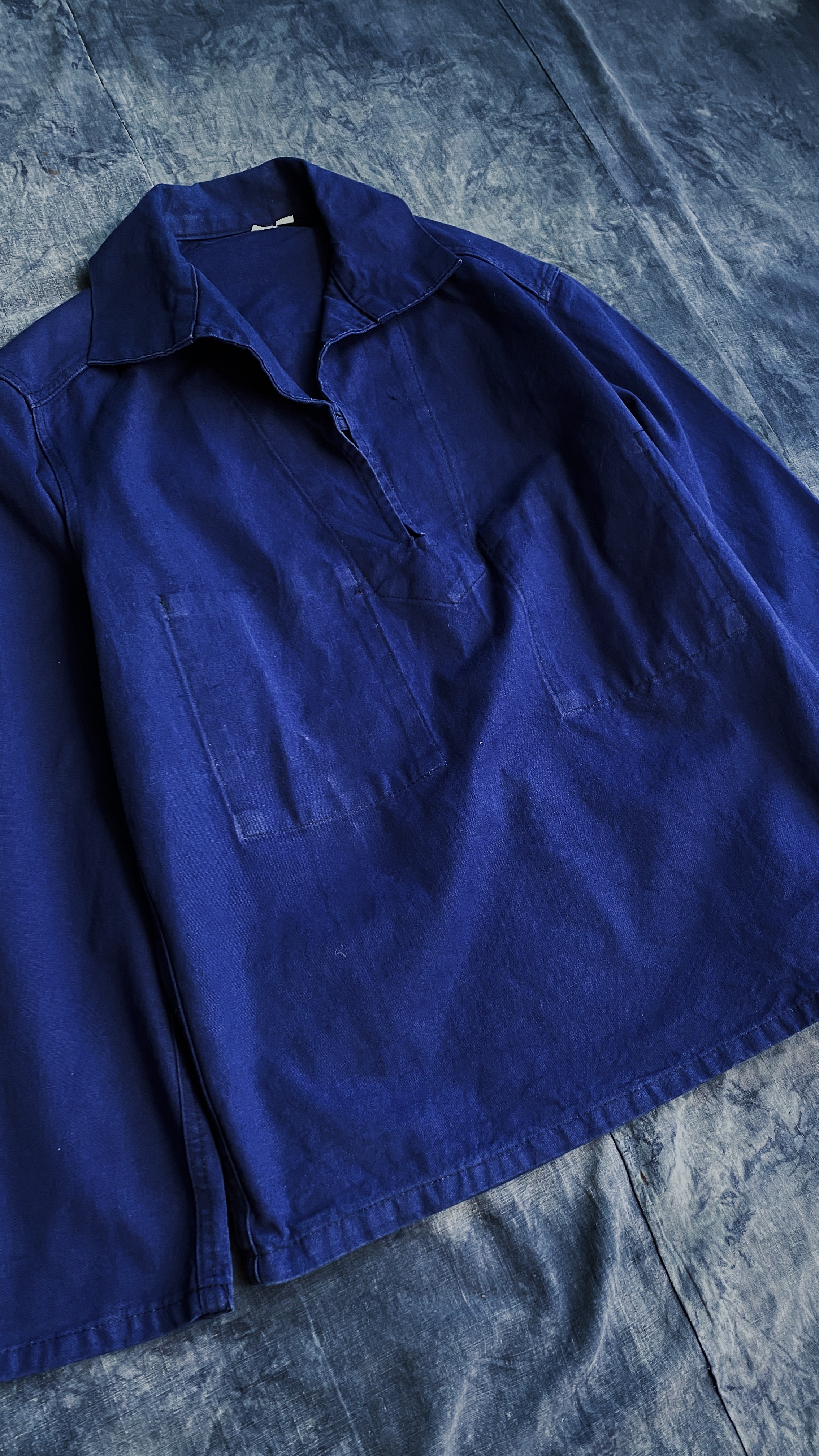 French Fishermen Smock / 法國漁夫工作罩衫