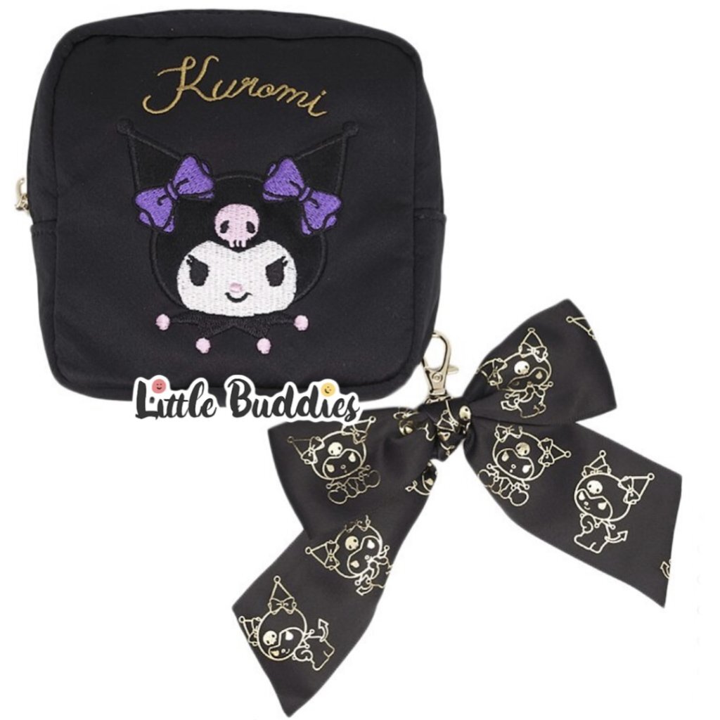 日版Kuromi 雙紫蝴蝶結黑色系列