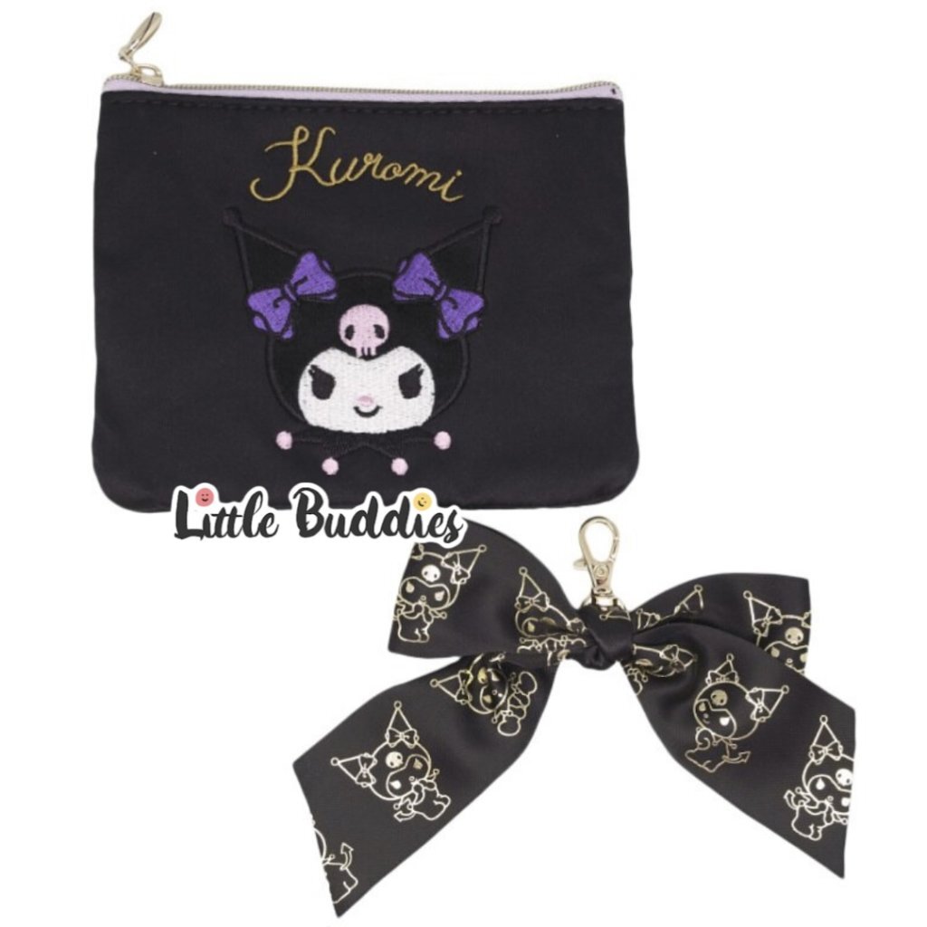 日版Kuromi 雙紫蝴蝶結黑色系列