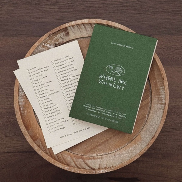 SOM x morning face．Daily Check-In 便簽本 <整本/分裝>