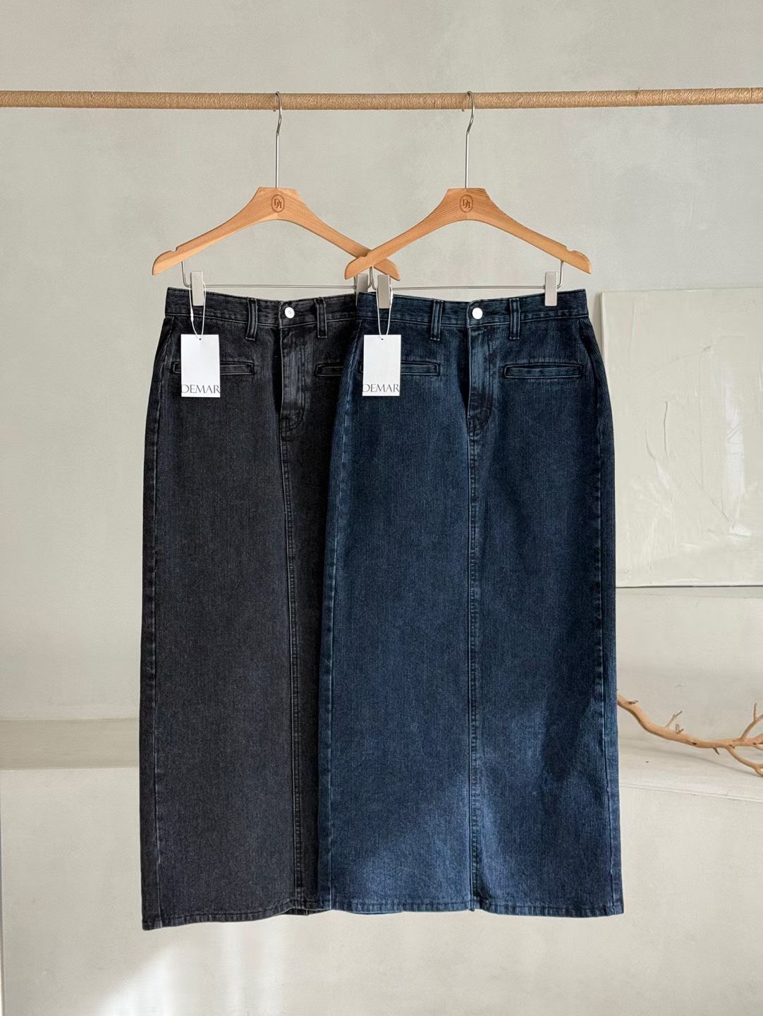 DM5356 H直筒韓妹牛仔裙