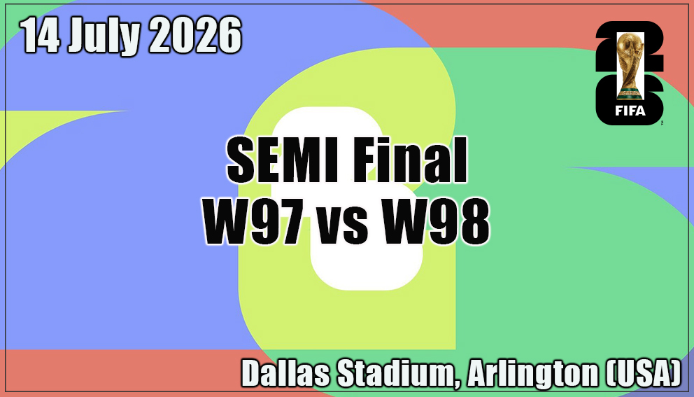 Match 101| Semi Finals| W97 - W98