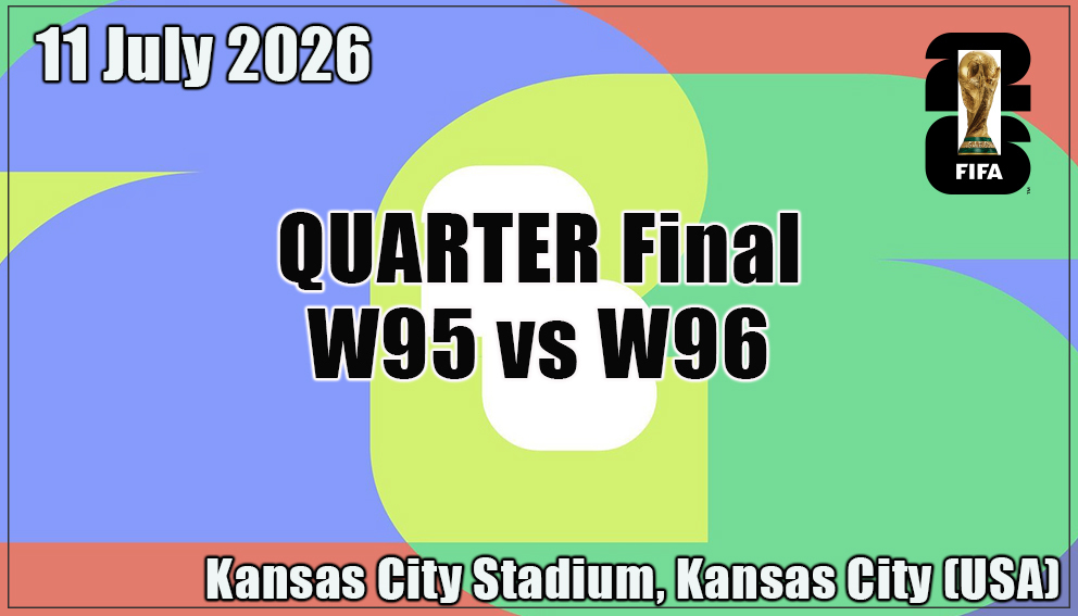 Match 100| Quarter Finals| W95 - W96