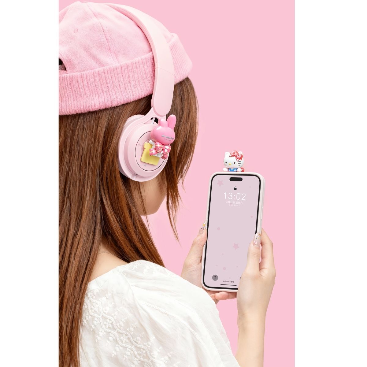 Sanrio characters蝴蝶結甜心系列趴趴萌趣豆