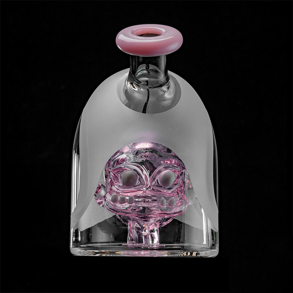 🇺🇸Glass Monster Head 玻璃水煙壺 (13 CM)