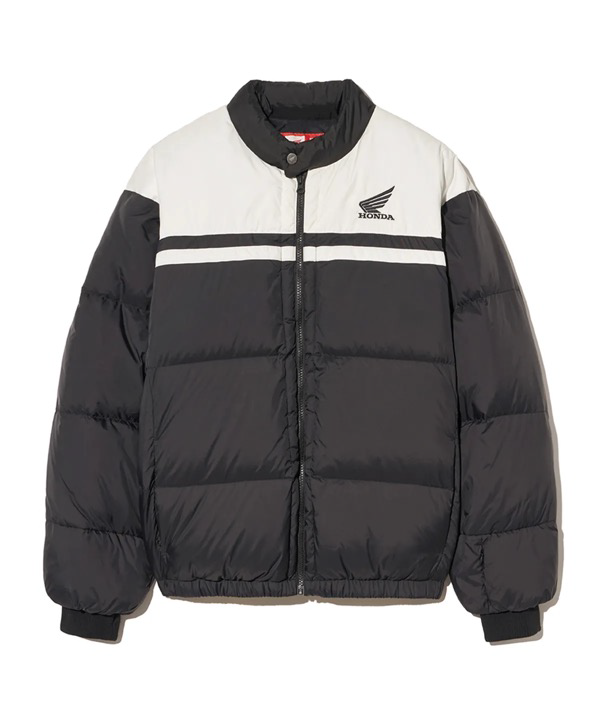 SC016 Phyps 細LOGO併色羽絨外套 HEW1DW301A